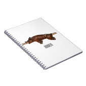 Carnet Illustration du rôti de porc / rôti de porc (Côté Droit)