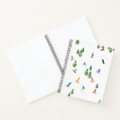 Carnet Illustration du snowboard des Snowboarders (Intérieur)