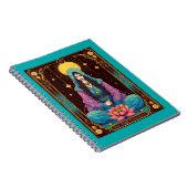 Carnet Illustration du Tarot, la Haute Prêtesse (Côté Droit)