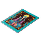 Carnet Illustration du Tarot, la Haute Prêtesse (Côté gauche)