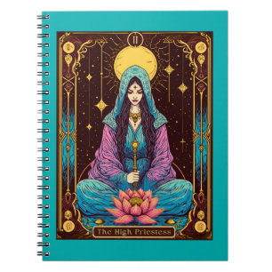 Carnet Illustration du Tarot, la Haute Prêtesse