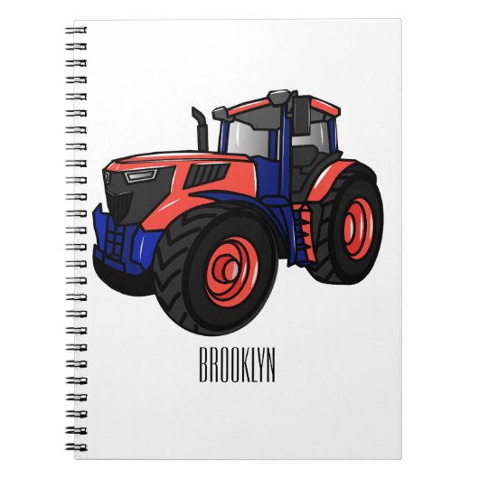 Carnet Illustration du tracteur (Devant)