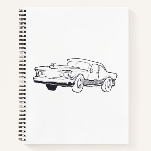 Carnet illustration du véhicule (Devant)