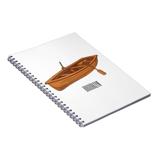 Carnet Illustration d'un bateau à roues (Côté Droit)
