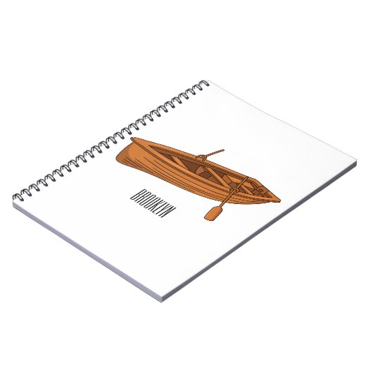 Carnet Illustration d'un bateau à roues (Côté gauche)