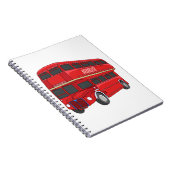 Carnet Illustration d'un bus à deux étages (Côté Droit)