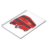 Carnet Illustration d'un bus à deux étages (Côté gauche)