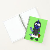 Carnet Illustration D'Un Capteur De Baseball Parasaurolop (Intérieur)