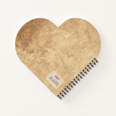 Carnet Illustration d'un demi-avocat (Dos)