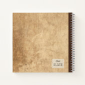 Carnet Illustration d'un demi-avocat Comp personnalisé (Dos)