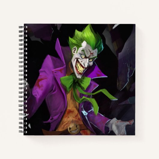 Carnet Illustration d'un joker en crise infinie (Devant)