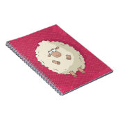 Carnet Illustration d'un mouton géant mignon et drôle (Côté Droit)