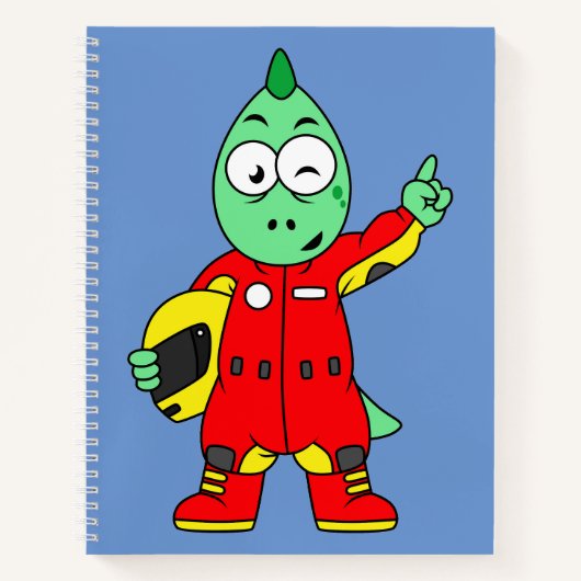 Carnet Illustration D'Un Pilote De Voiture De Course Allo (Devant)