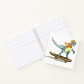 Carnet Illustration D'Un Raptor Skateboard. (Intérieur)