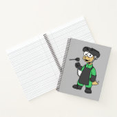 Carnet Illustration D'Un Soudeur De Stegosaurus. (Intérieur)