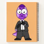 Carnet Illustration D'Un Transporteur Pachycéphalosaure. (Dos)