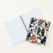 Carnet Illustration d'une bordure Vintage mignonne (Intérieur)