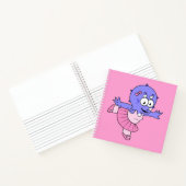 Carnet Illustration D'Une Danse De Ballet Triceratops. (Intérieur)