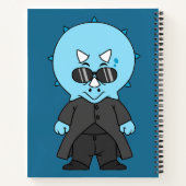 Carnet Illustration D'Une Matrice Tricératops. (Dos)