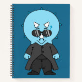 Carnet Illustration D'Une Matrice Tricératops. (Devant)