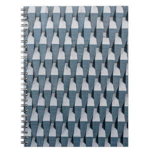 Carnet Illustration en gris et blanc