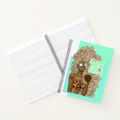 Carnet Illustration femme en été (Intérieur)