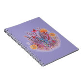 Carnet illustration florale (Côté Droit)