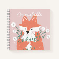 Illustration Fox Fleurs d'odeur personnalisée