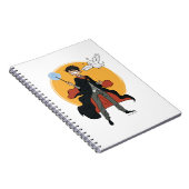 Carnet Illustration HARRY POTTER™ et Hedwig (Côté Droit)