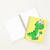 Carnet Illustration Mignonne Du Tyrannosaurus Rex. 2 (Intérieur)