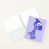 Carnet Illustration Mignonne D'Un Parasaurolophus Dinosau (Intérieur)