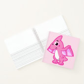 Carnet Illustration Mignonne D'Un Pterodactyl. (Intérieur)