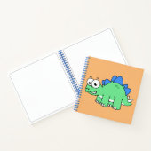 Carnet Illustration Mignonne D'Un Stegosaurus. 2 (Intérieur)