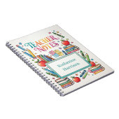 Carnet Illustration Notes de l'enseignant avec Fourniture (Côté Droit)