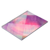 Carnet Illustration numérique abstraite moderne arrière - (Côté gauche)