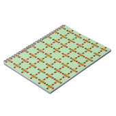 Carnet Illustration of hamburger patterns (Côté gauche)