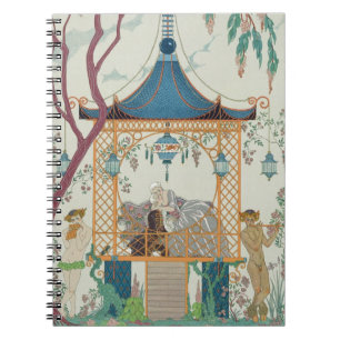 Carnet Illustration pour des "fêtes Galantes" par Paul