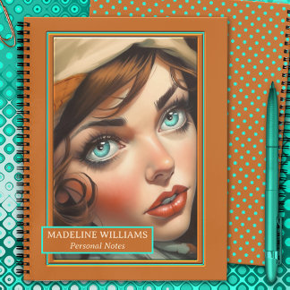 Carnet Illustration Retro Colorful Girly