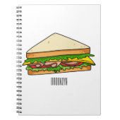 Carnet Illustration Sandwich (Devant)