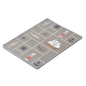 Carnet Illustration thématique marine (Côté gauche)