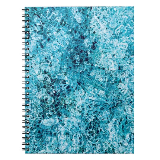 Carnet illustration turquoise (Devant)