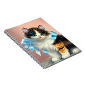 Carnet Illustration vintage Calico Kitten (Côté Droit)
