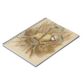 Carnet Illustration vintage de Bluetit (Côté gauche)