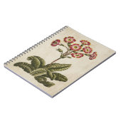 Carnet Illustration vintage Florale Polianthus (Côté gauche)