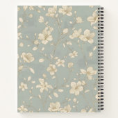 Carnet Illustrations botaniques élégantes de style vintag (Dos)