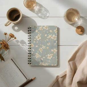 Carnet Illustrations botaniques élégantes de style vintag