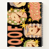 Carnet Illustrations de club de toit / chien (Dos)