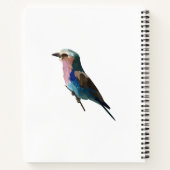 Carnet Illustrations de fleurs tropicales, oiseaux exotiq (Dos)