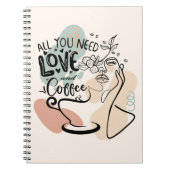 Carnet Illustrations esthétiques, Café de fille (Devant)