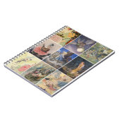 Carnet Illustrations vintages d'Art Fairy (Côté gauche)